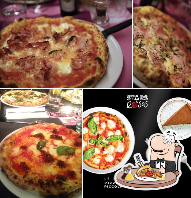 Try out pizza at Ristorante Pizzeria Stars & Roses