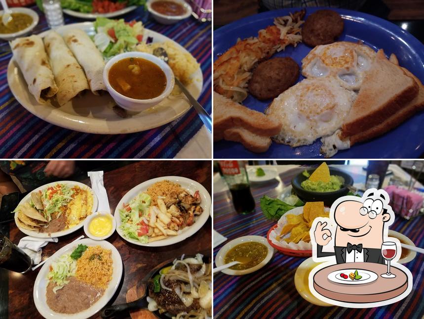 Food at El Rancho Grande Mexican Restaurant and Cantina
