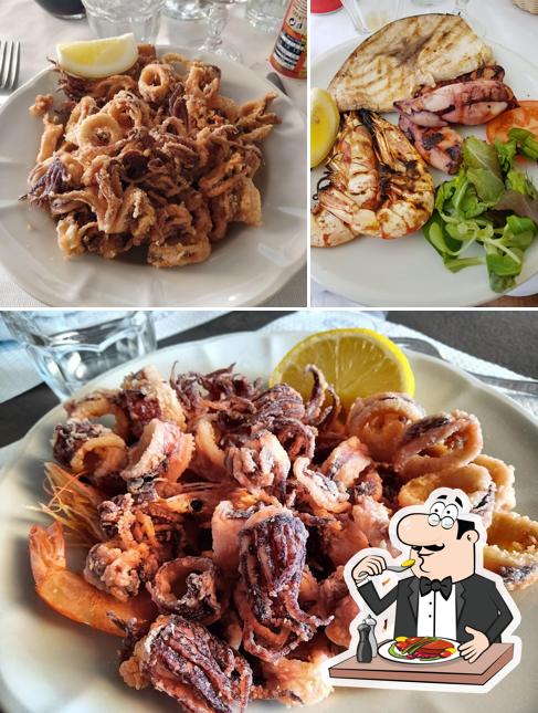 Calamari fritti al Ristorante Il Cantuccio