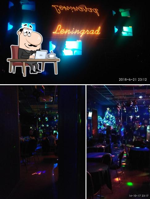 El interior de Disco club Leningrad