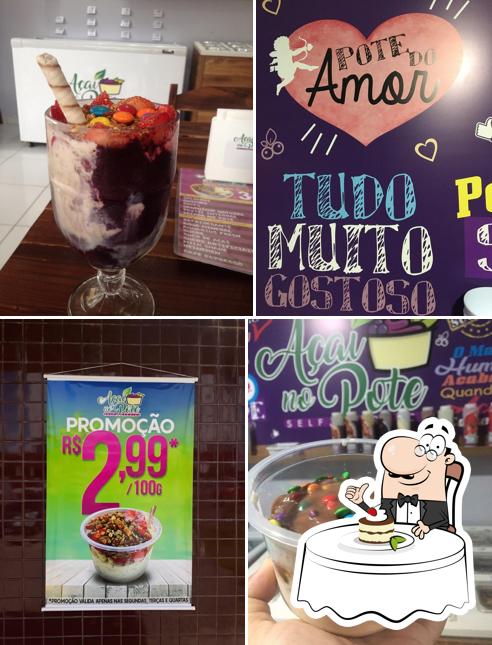 Açaí No Pote JP oferece uma variedade de pratos doces