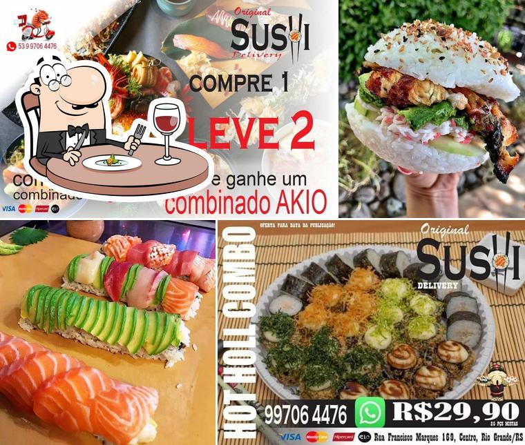 Comida em Original Sushi