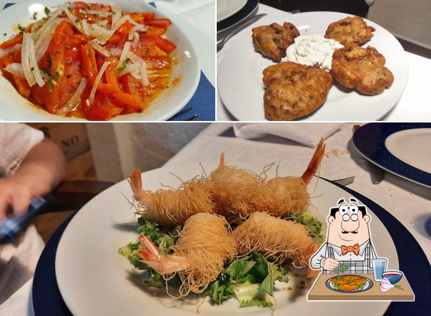 Alette di pollo al Taverna Kerkira