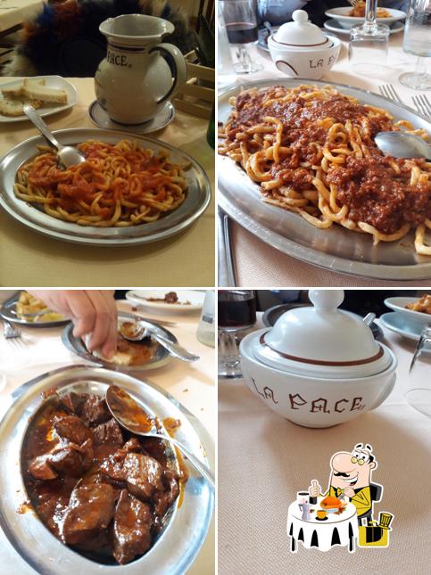 Pasta al Trattoria La Pace
