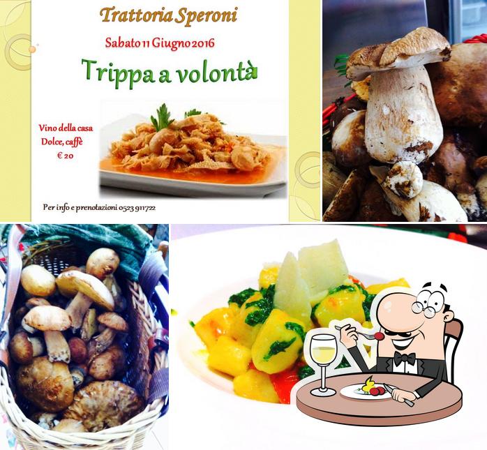 Platti al Trattoria Speroni