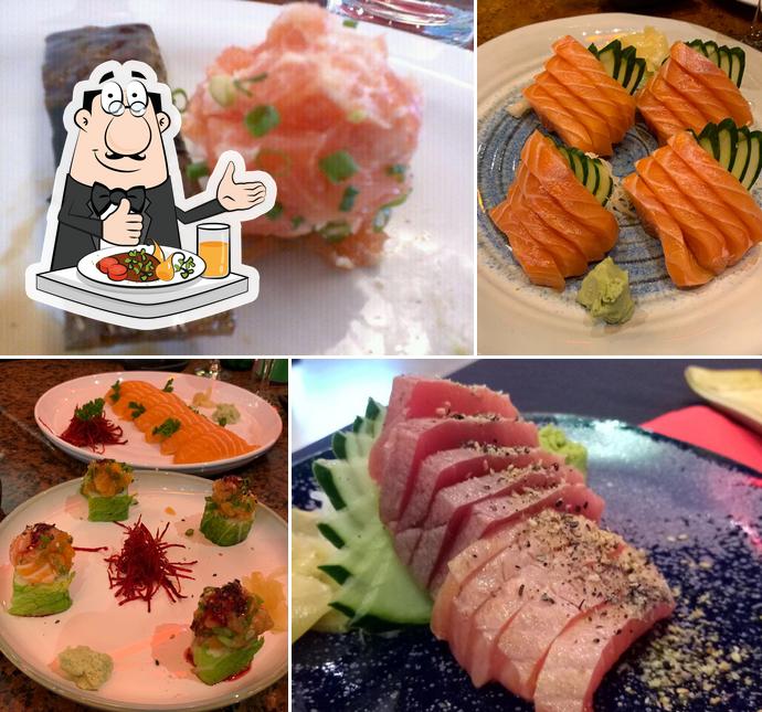 Comida em Sushi Hokkai - Restaurante Japonês