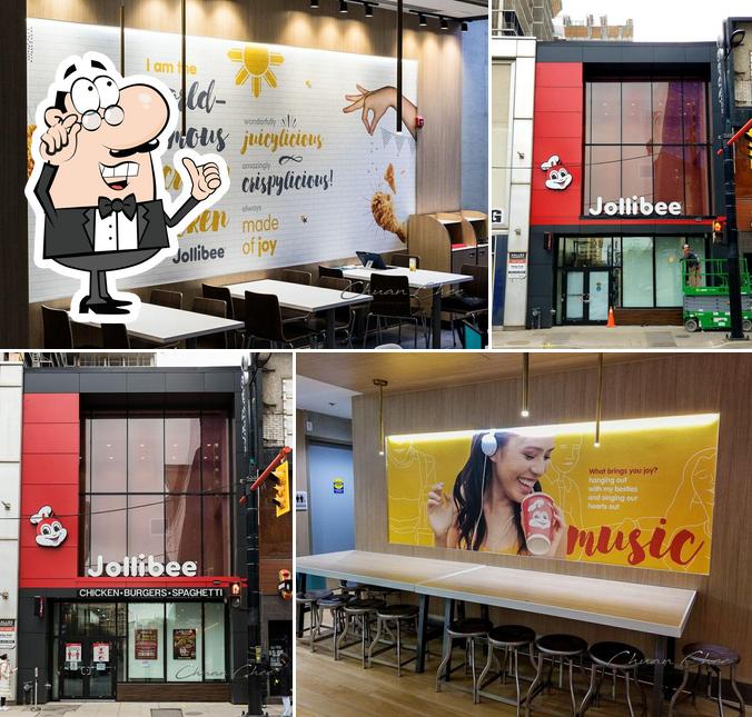 L'intérieur de Jollibee