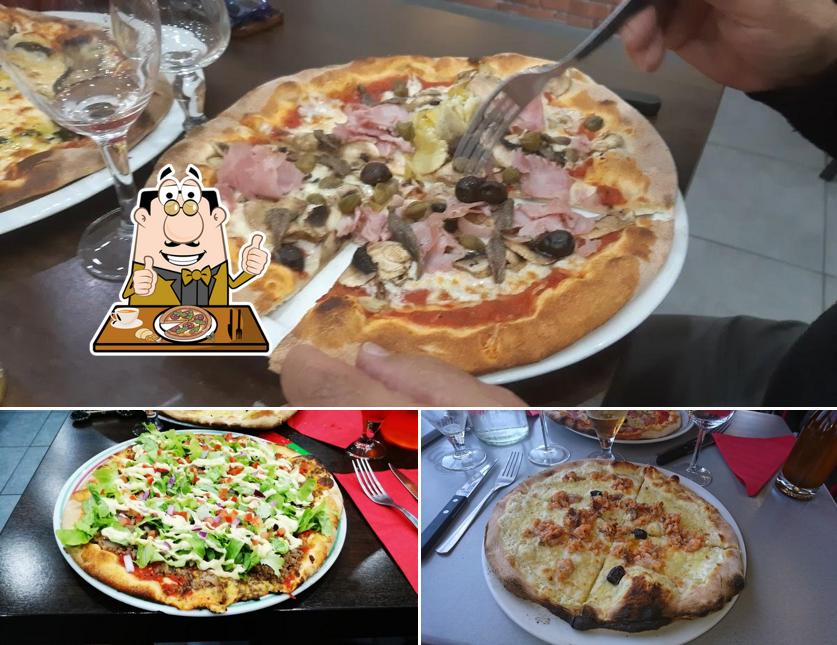 A La Barque, vous pouvez essayer des pizzas