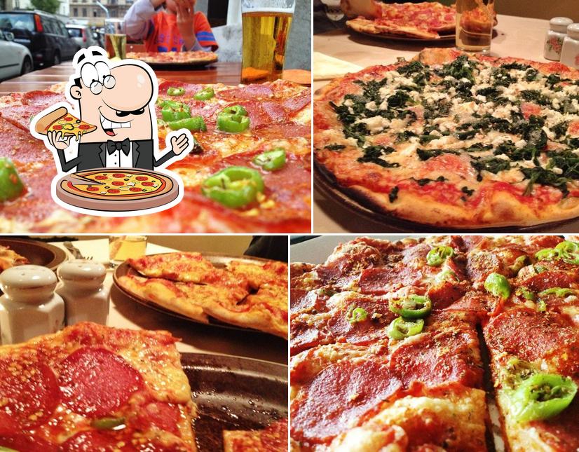 Try out pizza at Pizzeria Lana