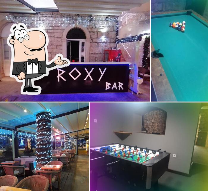 Gli interni di Caffe Bar- Night Bar "Roxy"