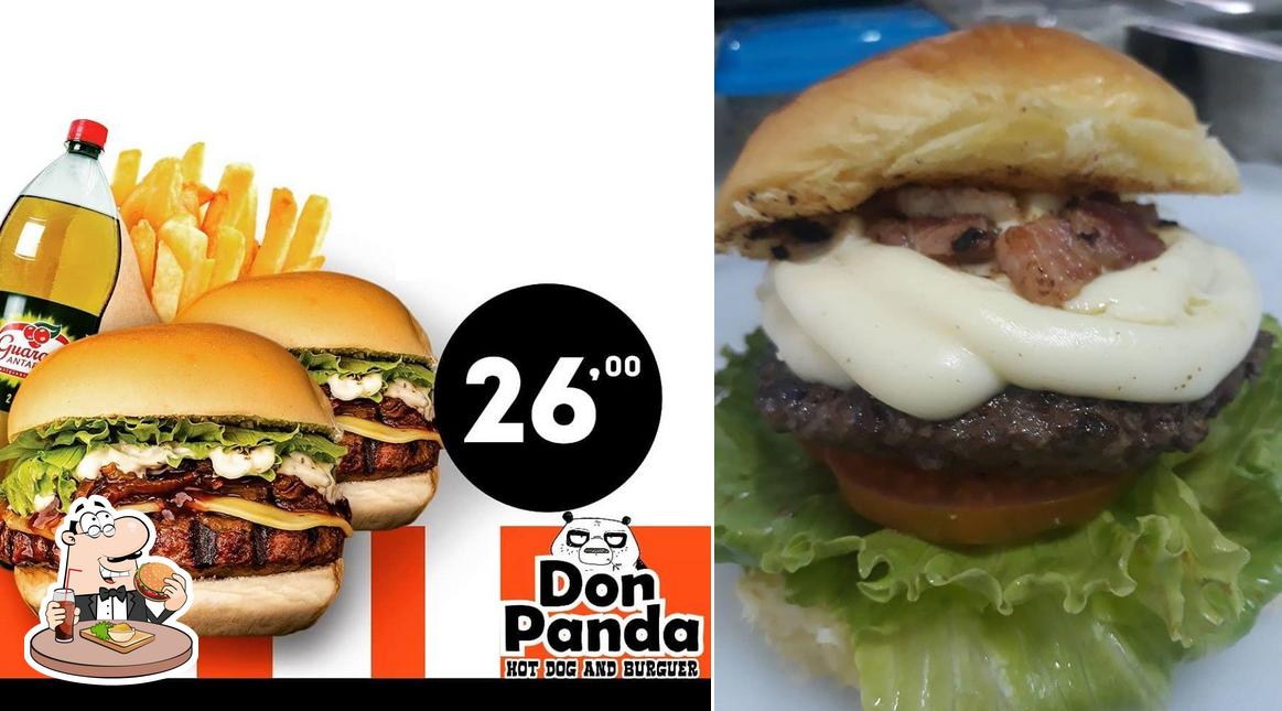 Os hambúrgueres do Don Panda - Hot Dog and Burger irão saciar diferentes gostos