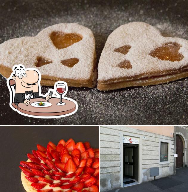 Questa è la immagine che mostra la cibo e interni di Pasticceria Bacio