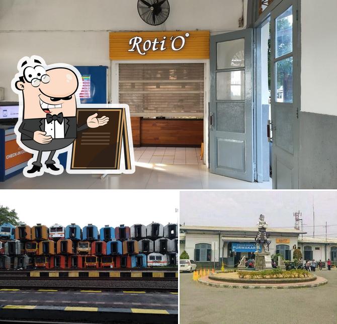 Estas son las fotos donde puedes ver exterior y interior en Roti 'O Stasiun Purwakarta