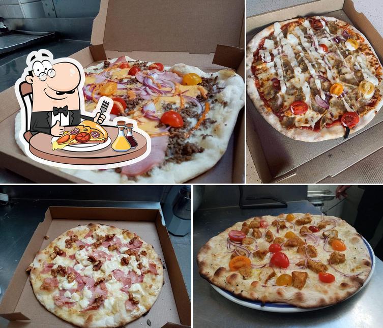 Choisissez des pizzas à L'Abri Côtier