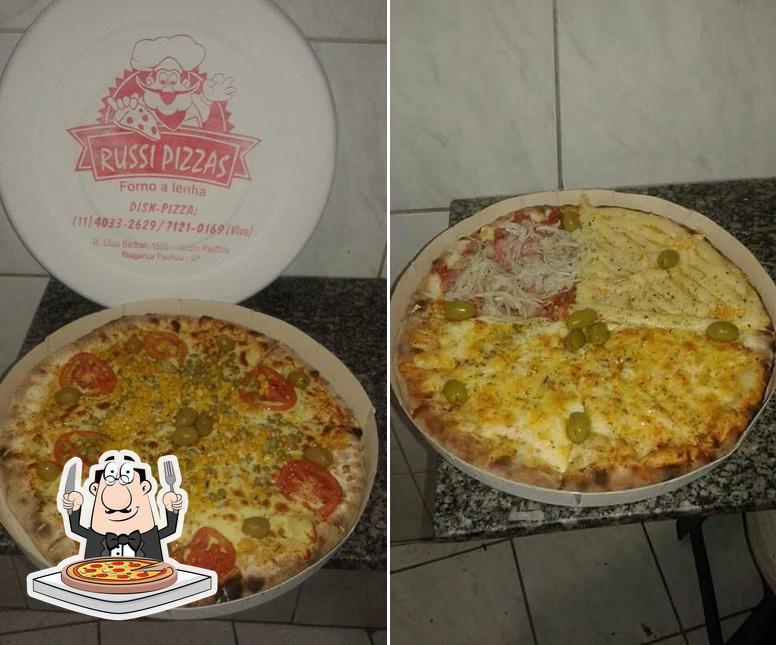 Consiga diferentes variedades de pizza