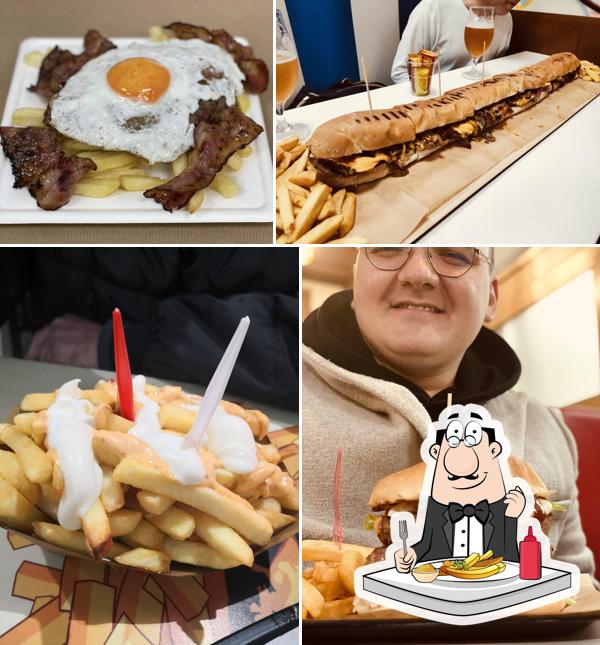 A Gianni Burger street food dal 1977 vous pouvez commander des frites, des pommes frites