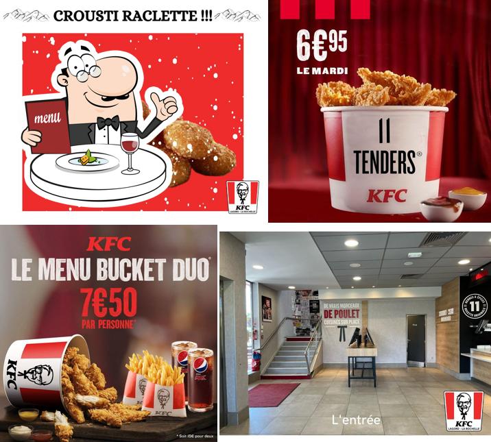 Plats à KFC La Rochelle Lagord