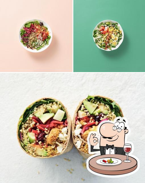 Platos en Freshii