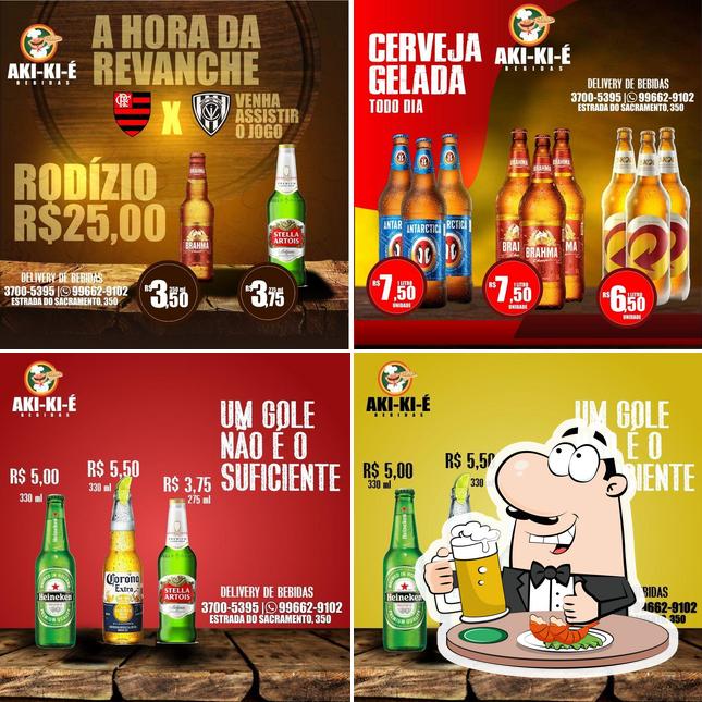 Peça uma tulipa de cerveja leve ou escura