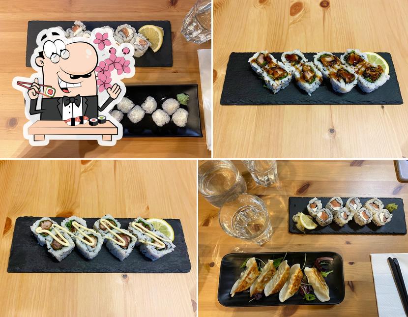 Choisissez de nombreuses options de sushi