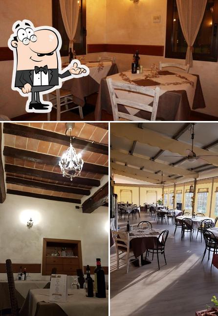 L'intérieur de Trattoria Dani