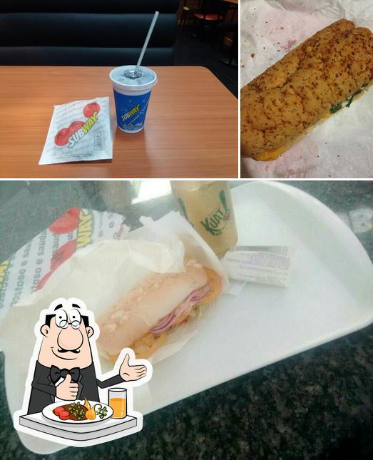 Comida em Subway