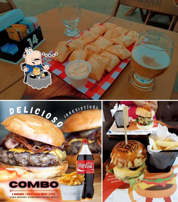 Comida em Super Burguer