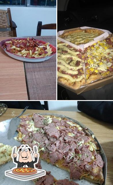 Consiga pizza no Manu Pizzaria Almirante Tamandaré