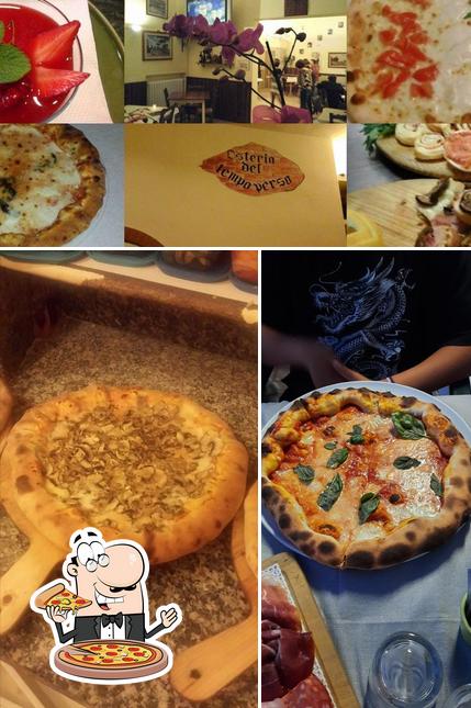 Prenez des pizzas à Osteria Del Tempo Perso