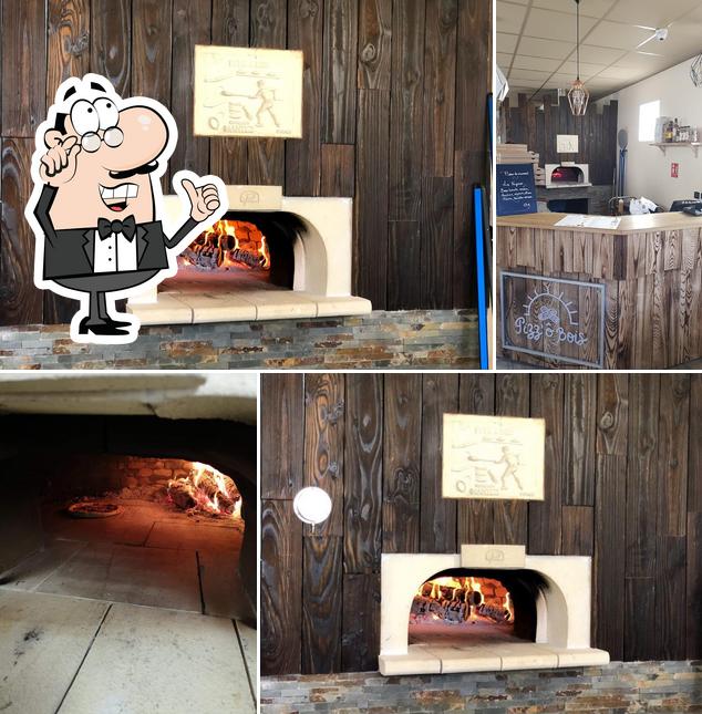 El interior de Pizz’Ô Bois