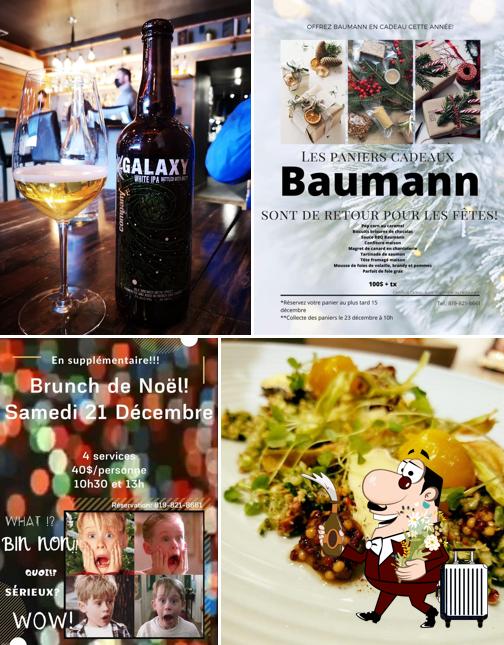 Restaurant Baumann sert des boissons alcoolisées