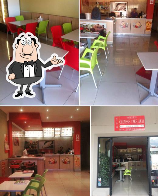 L'intérieur de Happiness Chinese Takeaway