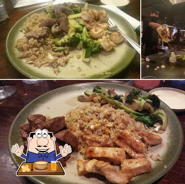 Еда в "Kimura Japanese Steak House by Japan Inn"