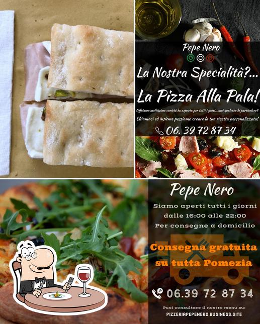 Cibo al Pizzeria Pepe Nero