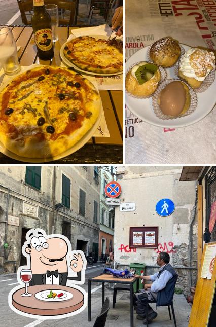 Jetez un coup d’oeil à la photo représentant la nourriture et intérieur concernant Pizzeria da Asporto Romano