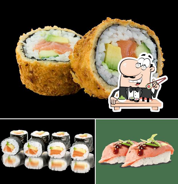Les sushi sont disponibles à Yoko Sushi Lieferservice Neumünster