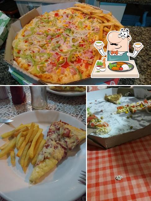 Comida em Divina Pizza