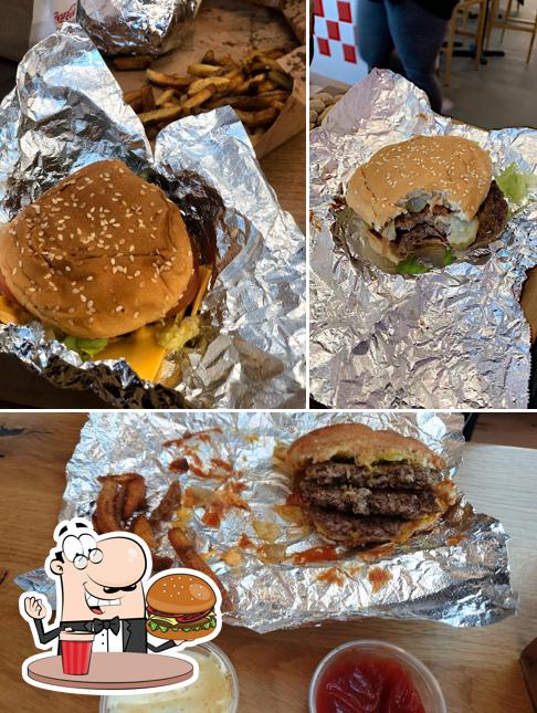 Commandez un hamburger à Five Guys