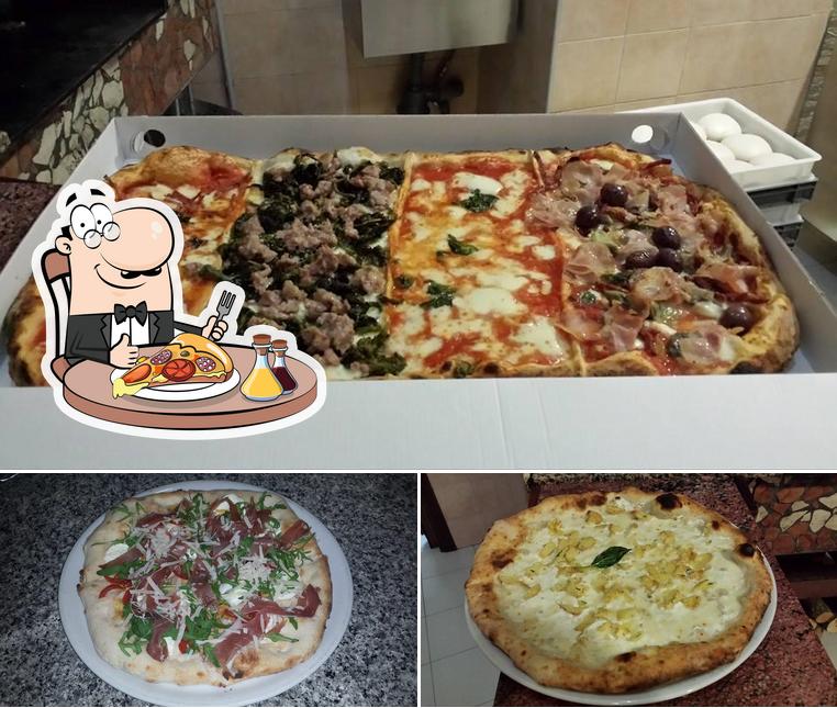 Scegli tra le molte varianti di pizza