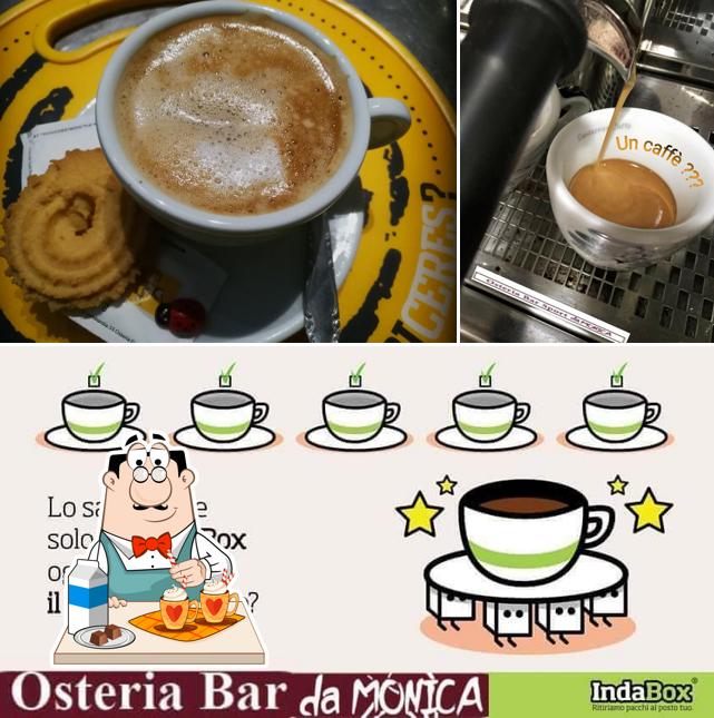 Goditi un drink a Osteria Bar Sport Da Monica