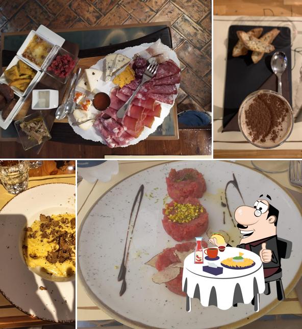 Piatto di formaggi al Bottega Peruzzi