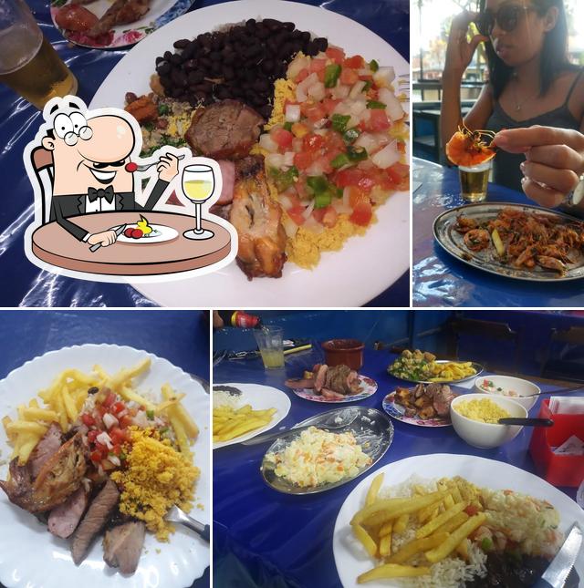 Food at Churrasco do Raimundo