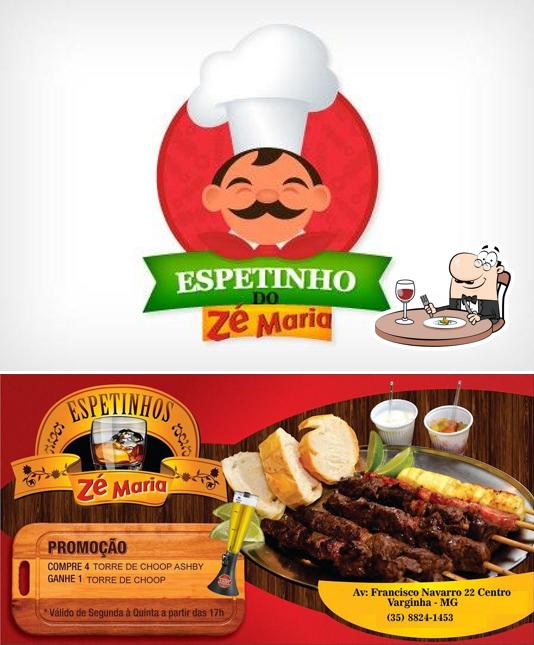 Comida em Espetinho do Zé Maria