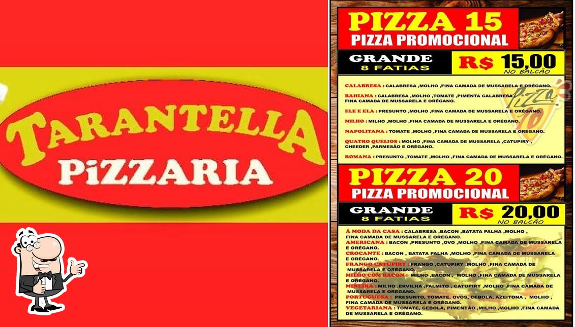 Here's a pic of Tarantella Pizzaria