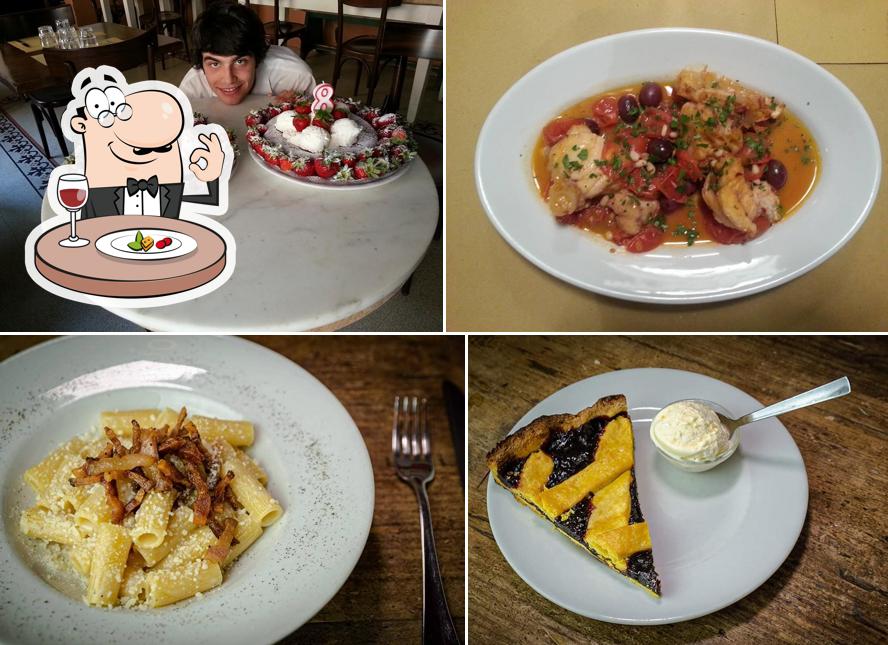 Cibo al Osteria Chiana