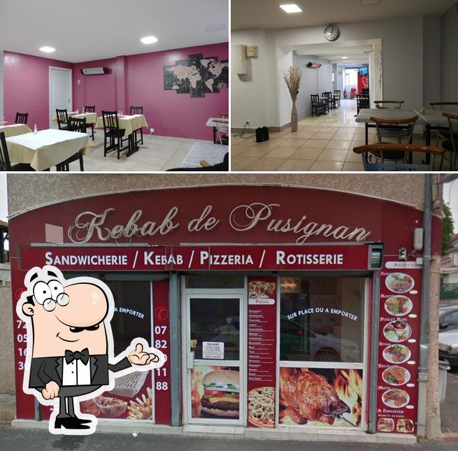 Voici l’image représentant la intérieur et burger sur PACHAMM KEBAB