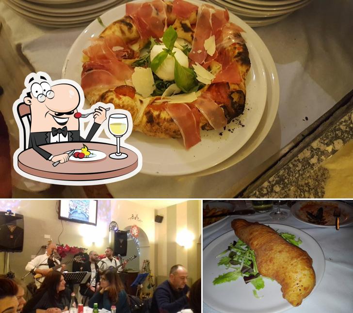 Ristorante Pizzeria Mari & Monti( nuova gestione) si caratterizza per la cibo e interni