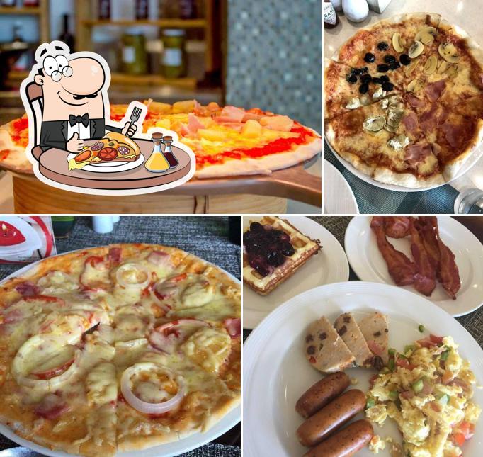 Pick pizza at Veranda - Taal Vista Hotel