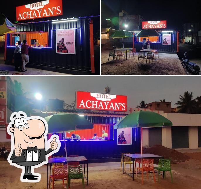 See this pic of Achayan’s Hotel