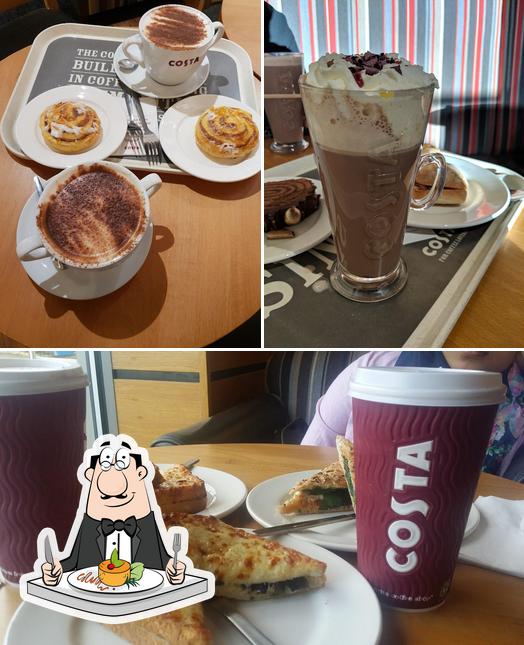 Food at Costa Coffee